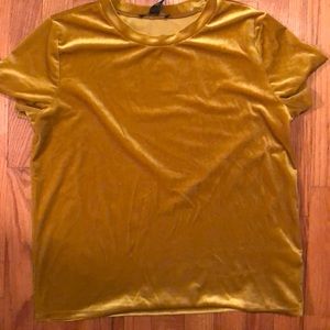 Velour tee